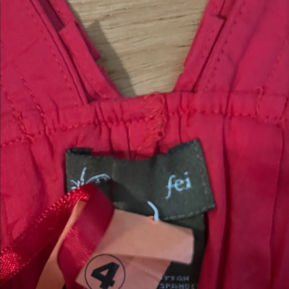 Chic Red Ruffle Mini Dress - Picture 11 of 12